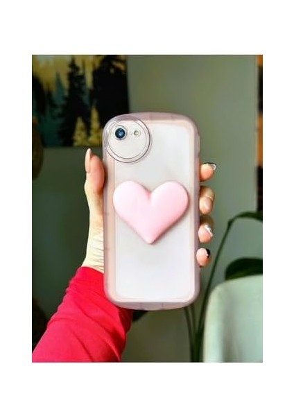 Go Aksesuar 7 Plus - 8 Plus ile Uyumlu Oyuncaklı Kalp Model Kılıf fiyatları