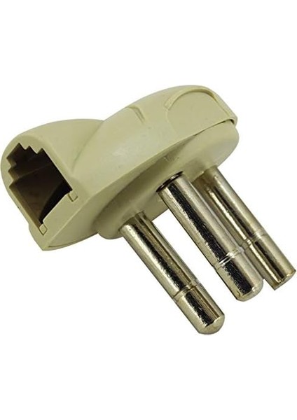 Monte Lua 3 Lü Telefon Fişi, Ita Adaptör, Mini 3&apos;lü Telefon Fişi