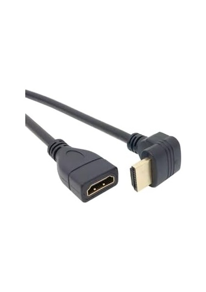 AL-4666 HDMI Dişi Erkek Uzatma 90 Derece Dirsek Kablosu, 0.5 Metre modelleri