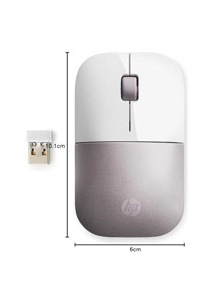 Z3700 Kablosuz Fare, Roze/beyaz modelleri