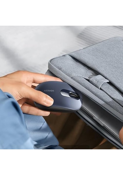 2400DPI 2.4ghz Kablosuz Sessiz Mouse Gece Mavisi modelleri