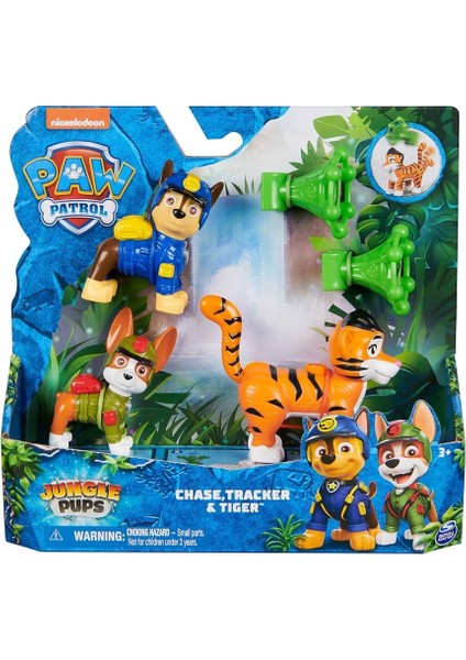 Kahramanlar Figür Oyun Seti - Kaplan (Lisinya)