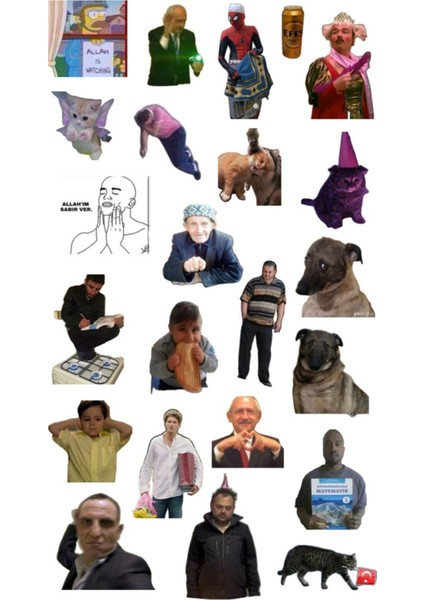 Komik Telefon Laptop Notebook Tablet Defter Matara Stiker Etiket ST2159