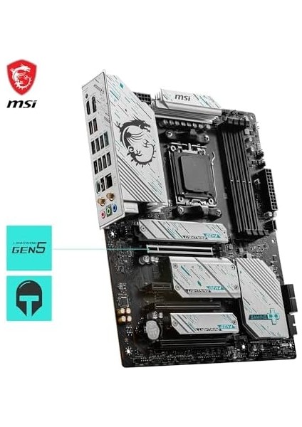 Msı MB X670E Gamıng Plus Wıfı Am5 Ddr5 7800MHZ(OC) 4x M.2 USB 3.2 HDMI Dp 2.5g Lan Amd Wıfı 6e Atx fiyatları