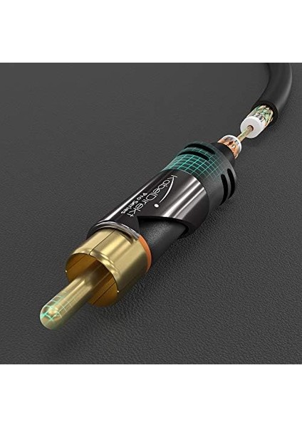 – 3m – Cinch Derin Bas Hoparlör Kablosu, 1x1 Cinch/rca, Ses/ /video (Koaksiyel Kablo, Rca Fişi/fiş, Amplifikatör/hifi, Ses Sinyali Veya Kompozit Video Için, 75 Ohm, Siyah) fiyatları
