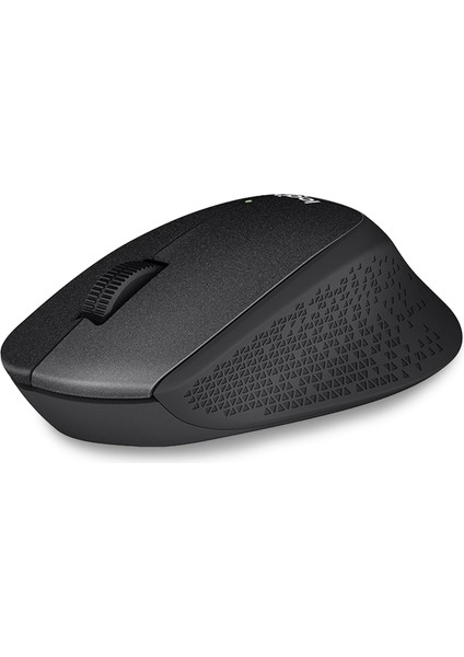 M330 Sessiz Kablosuz Mouse, Sağ Elle Kullanıma Uygun, 10 M Kullanım Mesafesi, 1.000 Dpı Yüksek Hassasiyetli Optik Izleme, 18 Ay Pil Ömrü, Siyah