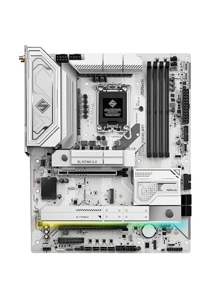 Z890 Steel Legend Wifi Atx Anakart Intel LGA1851, Ddr5, Gen5 M.2 Ssd, 8k 60Hz Hdmı, Wifi 7 fiyatları