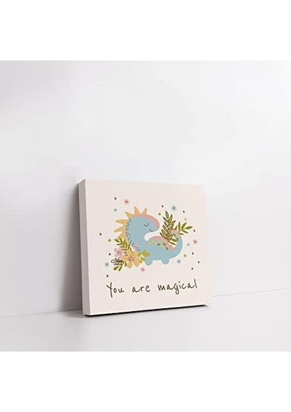 Stili Dinozor Karakter Tasarımlı Kanvas fiyatları