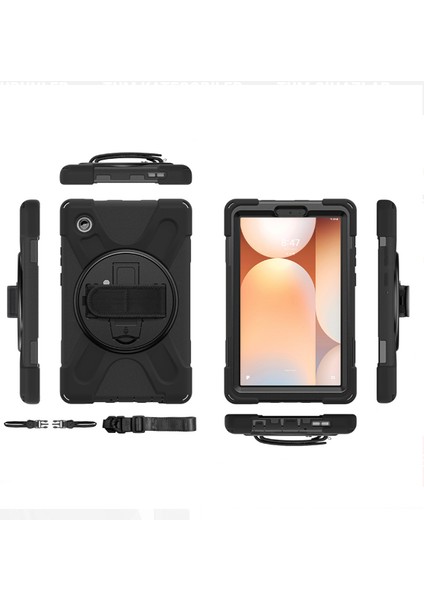 Galaxy Tab A11 Uyumlu 8.7" Tam Koruma Sağlayan Defender Silikon Şok Emici Tablet Kılıfı fırsatları