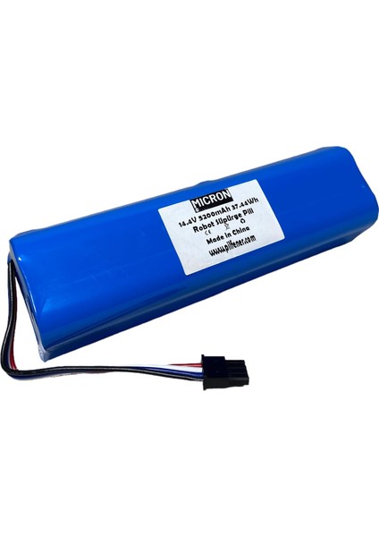 Mi Vacuum Mop Pro2 3D Uyumlu STYTJ02ZHM Akıllı Süpürge Bataryası 14.4V 5200MAH Pil