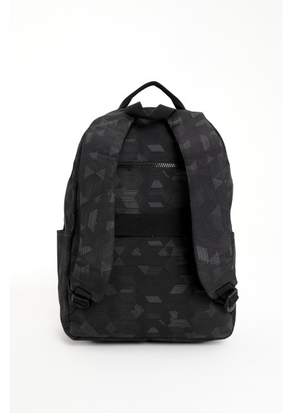 Sanmorris Glc Unisex Suya Dayanıklı Orta Boy Krinkıl Kumaş Çok Gözlü Siyah Laptop Okul ve Seyahat Sırt Çantası fiyatları