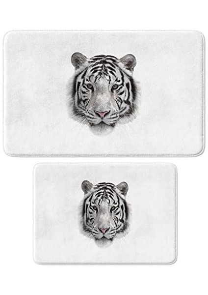 Sevimli Tasarımlı Mikrofiber Paspası, Kaymaz Taban, Yıkanabilir (148_BPSM, 2&apos;li Takım 40X60_50X80) fiyatları