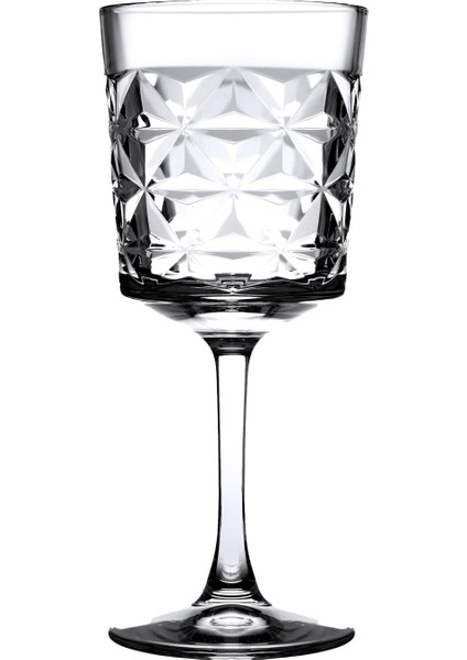 Estrella Şarap Kadehi 34 cc Damla Logo, PB-440457, Şeffaf