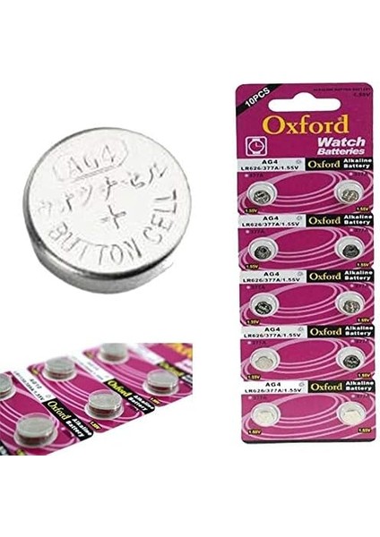 Alkalin 1,5V Pil AG4/LR626/377A