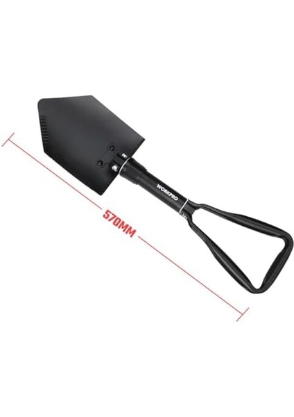 WP335006 570MM Katlanabilir Çok Amaçlı Profesyonel Kamp Küreği modelleri