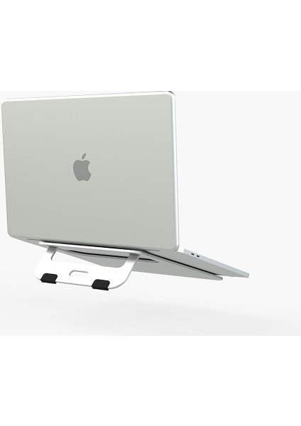 B1-13 Katlanabilir Notebook Standı (Gümüş)