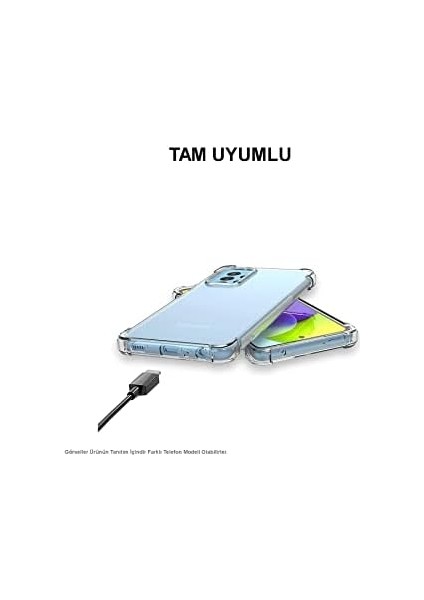 Kzy Iletişim Oppo A74 ile Uyumlu Kapak Köşe Korumalı Airbag Antishock Şeffaf Silikon Kılıf fiyatları