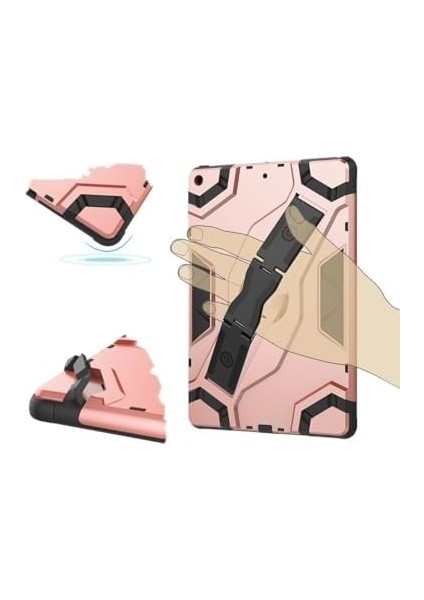 iPad Pro 11 ile Uyumlu Uyumlu Kılıf Özelliği El Geçmeli Tasarım 2mm Kamera Koruma Darbeye Dayanıklı Vegapad Model Siyah modelleri