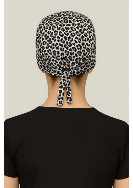 Leopar Desenli Doktor Hemşire Aşçı Bonesi Unisex fiyatları