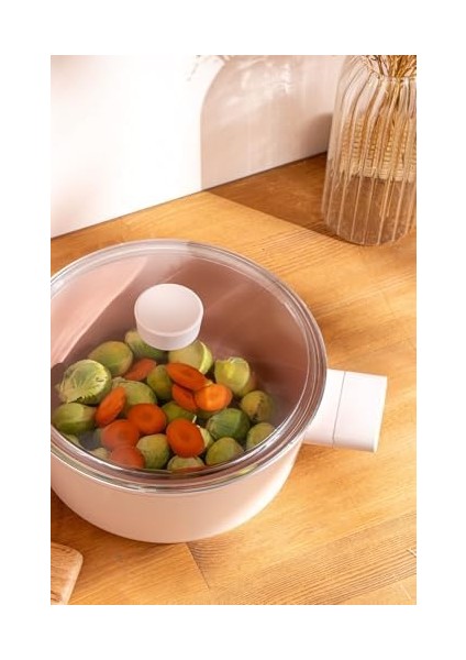 Crystal Derin Tencere Pembe 24 cm modelleri