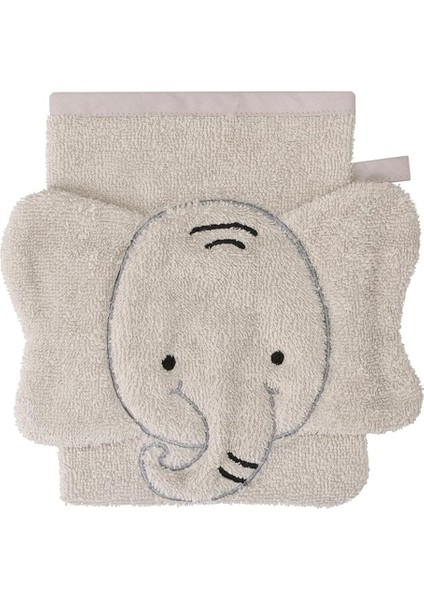 Sty Elephant Gri Havlu Sabunluk