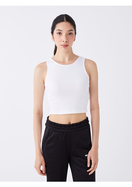 Yeni Sezon Kadın Bisiklet Yaka Düz Crop fiyatları