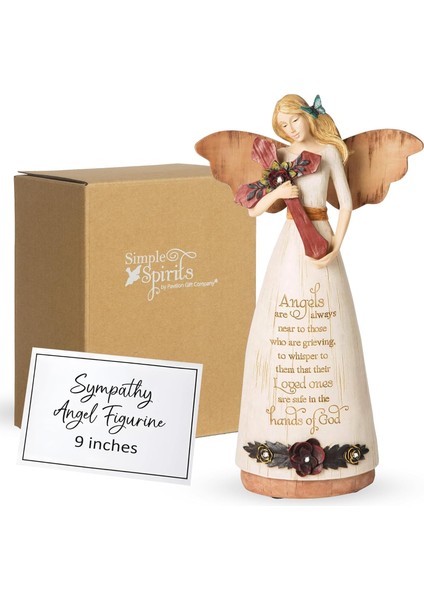 02969 Sempati Melek Figürü, 22 Cm, Fildişi