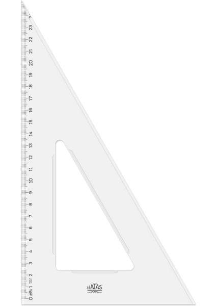 60 Derece Gönye 26CM