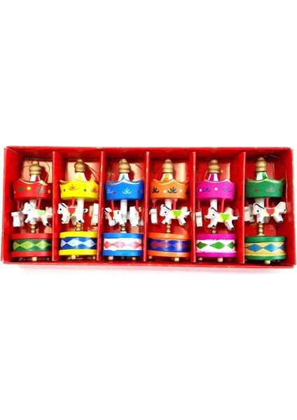 Mini Ahşap 6&039LI Atli Karinca - Lisinya