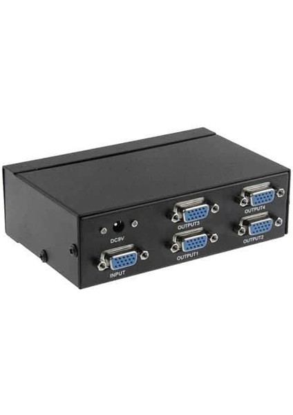 Port VGA Splitter VGA Çoğaltıcı VGA 4 VGA Çoklayıcı 200MHZ