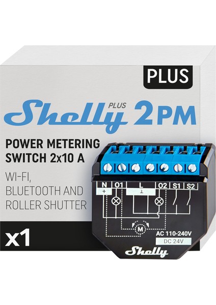 2pm | Wlan 2 Kanallı Akıllı Röle Şalteri | Güç Tüketimi Ölçümü, Ev Otomasyonu | Aksesuarı | Ios Uygulaması