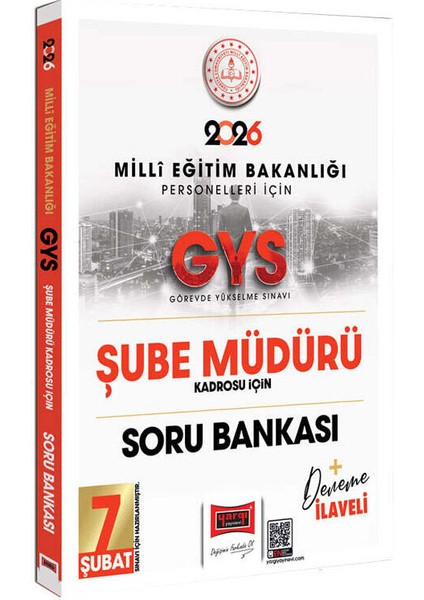 Yargı 2026 Gys Meb Şube Müdürü Görevde Yükselme Sınavı Konu Anlatımlı Soru Bankası ve Deneme Sınavı Seti modelleri