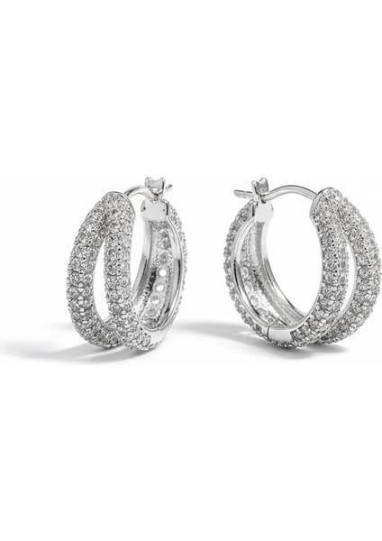 Kadın Gümüş Çelik Küpe 316L Paslanmaz – Yusso fiyatları