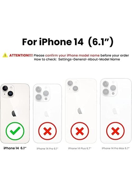 13/14 Kılıf 6.1 ile Uyumlu, Sıvı Silikon 3 Katmanlı Tam Kaplamalı Yumuşak Jel Kauçuk Kılıf Kapak, (Siyah, 6.1 Inç) modelleri