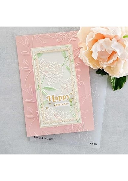 Papercrafts, Inc 3D Kabartma Klasörü Beau Bloom, Opak modelleri