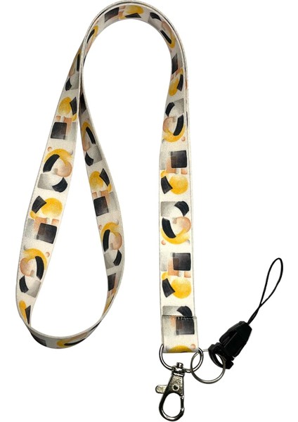 Ikonik Model Boyun Ipi ve Telefon Askısı Lanyard