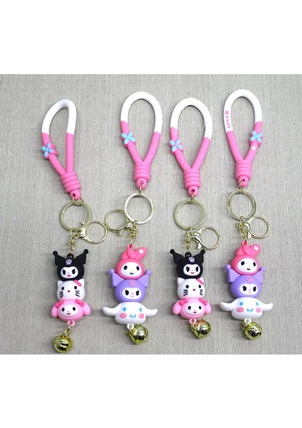 Hello Kitty Serisi Silikon Anahtarlık ALK4257 - Lisinya