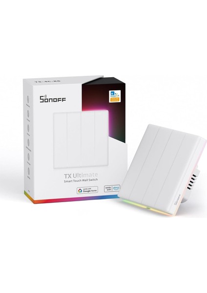 Tx Akıllı Dokunmatik Duvar Anahtarı 4 Kanallı