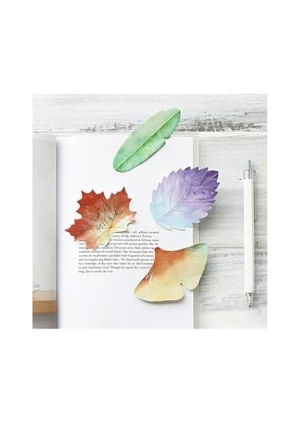 Mor Yaprağı Temalı • Not Seti • Sticky fiyatları