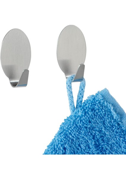 4477012100 Şerit-It Maxihaken, 2-Er, Paslanmaz Çelik Paslanmaz, Her Biri 4.2 x 2 x 2.4 Cm, Mat