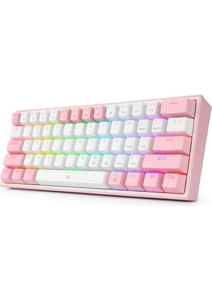 Redragon K617 Fizz Rgb Red Switch Kablolu /pink Compact Gaming (Oyuncu) Klavye modelleri
