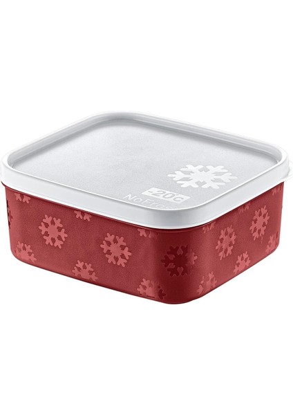 No Frost Saklama Kabı 700 ml Carmen Kırmızı