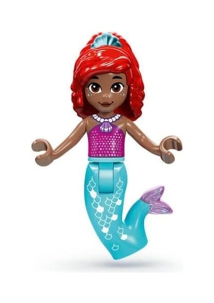 Ariel’in Mağarası 43254 – 4 Yaş ve Üzeri Çocuklar Için Deniz Kızı ve Balık Figürleri Içeren Yaratıcı Oyuncak Yapım Seti (141 Parça) modelleri
