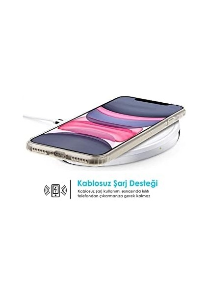 Iletişim 13 ile Uyumlu Kapak Köşe Korumalı Tıpalı Şeffaf Kılıf modelleri