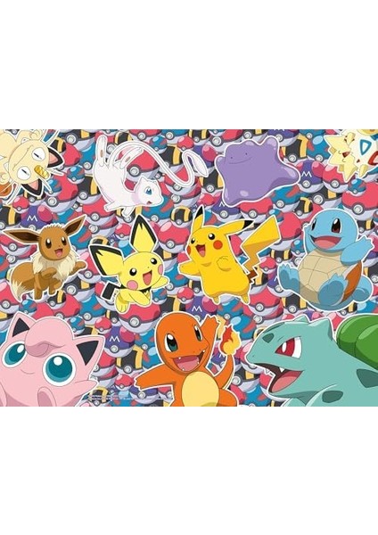 Çocuk Yapbozu 13338 - Savaşmaya Hazır! - 100 Parça Xxl Pokemon Puzzle, 6 Yaşından Büyük Çocuklar Için, Pokemon Hediyeleri fiyatları