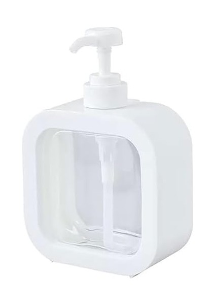 Plastik Sıvı Sabunluk, Beyaz Renk, 500 ml (1) modelleri