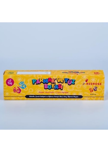 Rose Süper Yıkanabilir Parmak 4X60 gr fiyatları