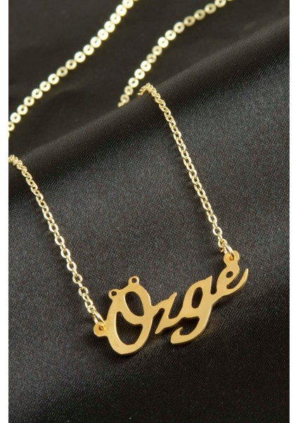 Yzlal Özge Isimli Kolye -Sarı