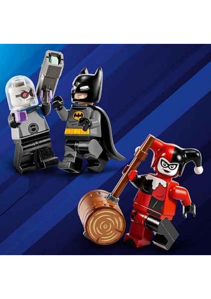Dc: Batmobile Ile, Harley Quinn ve Mr. ’e Karşı 76274-8 Yaş ve Üzeri Süper Kahraman Sevenler Için Inşa Edilebilen Yaratıcı Oyuncak Yapım Seti (435 Parça) modelleri
