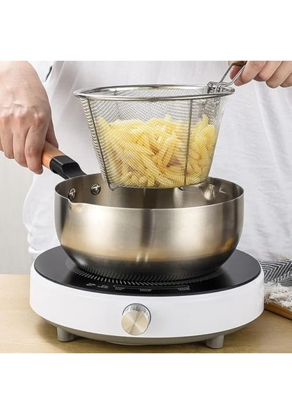 Paslanmaz Çelik Derin Kızartma Sepeti Fritöz Sepeti modelleri